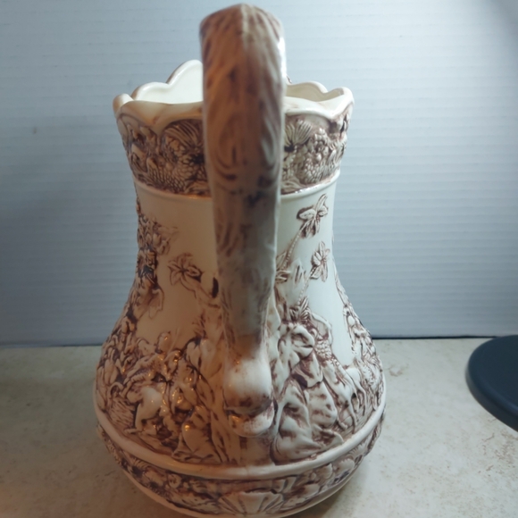 19th Century Staffordshire Creamware Pitcher with Battle Scene HW - Picture 9 of 13